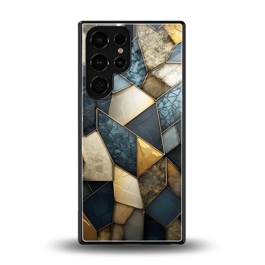 Celestial Stone back phone cover | glass case for samsung galaxy s25 ultra