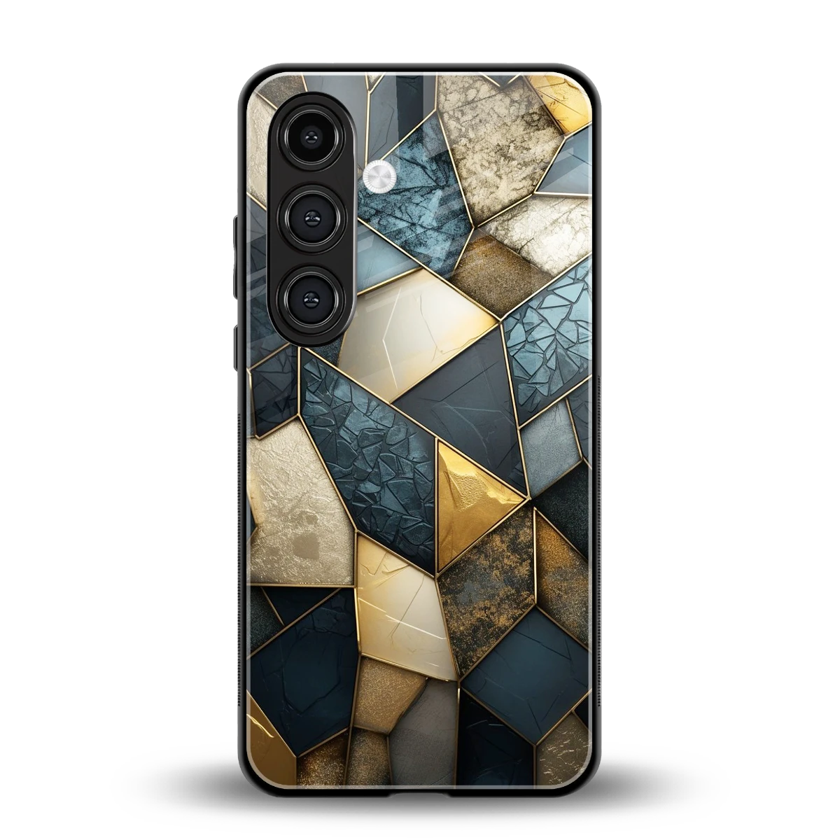 Celestial Stone back phone cover | glass case for samsung galaxy s25