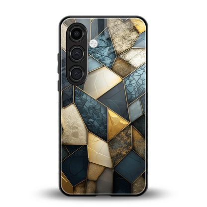 Celestial Stone back phone cover | glass case for samsung galaxy s25