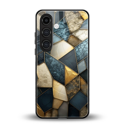 Celestial Stone back phone cover | glass case for samsung galaxy s24