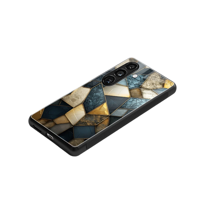 Celestial Stone stylish phone case for samsung galaxy s25 | glossy glass and slim fit