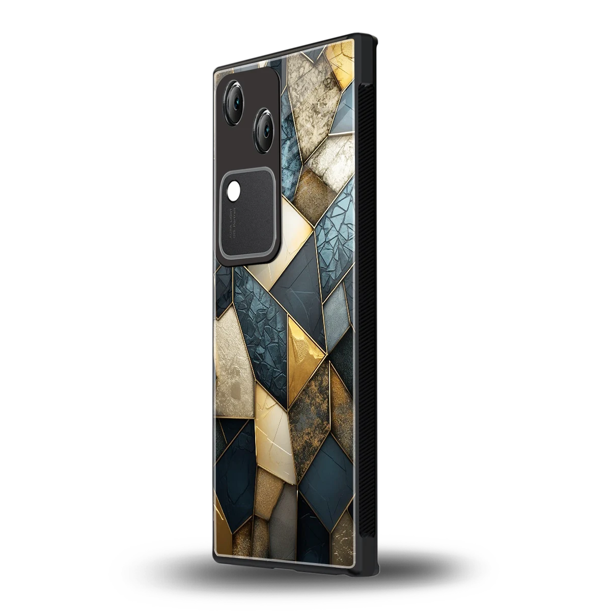 Celestial Stone vivo v30 mobile cover | shockproof glass phone case