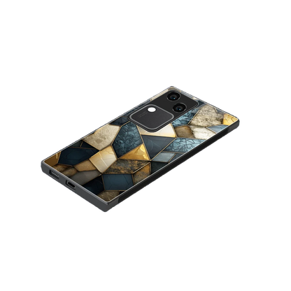 Celestial Stone stylish phone case for vivo v30 | glossy glass and slim fit