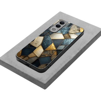 Celestial Stone stylish phone case for vivo v70 fe | glossy glass and slim fit