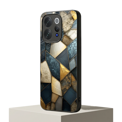 Celestial Stone vivo v70 elite mobile cover | shockproof glass phone case