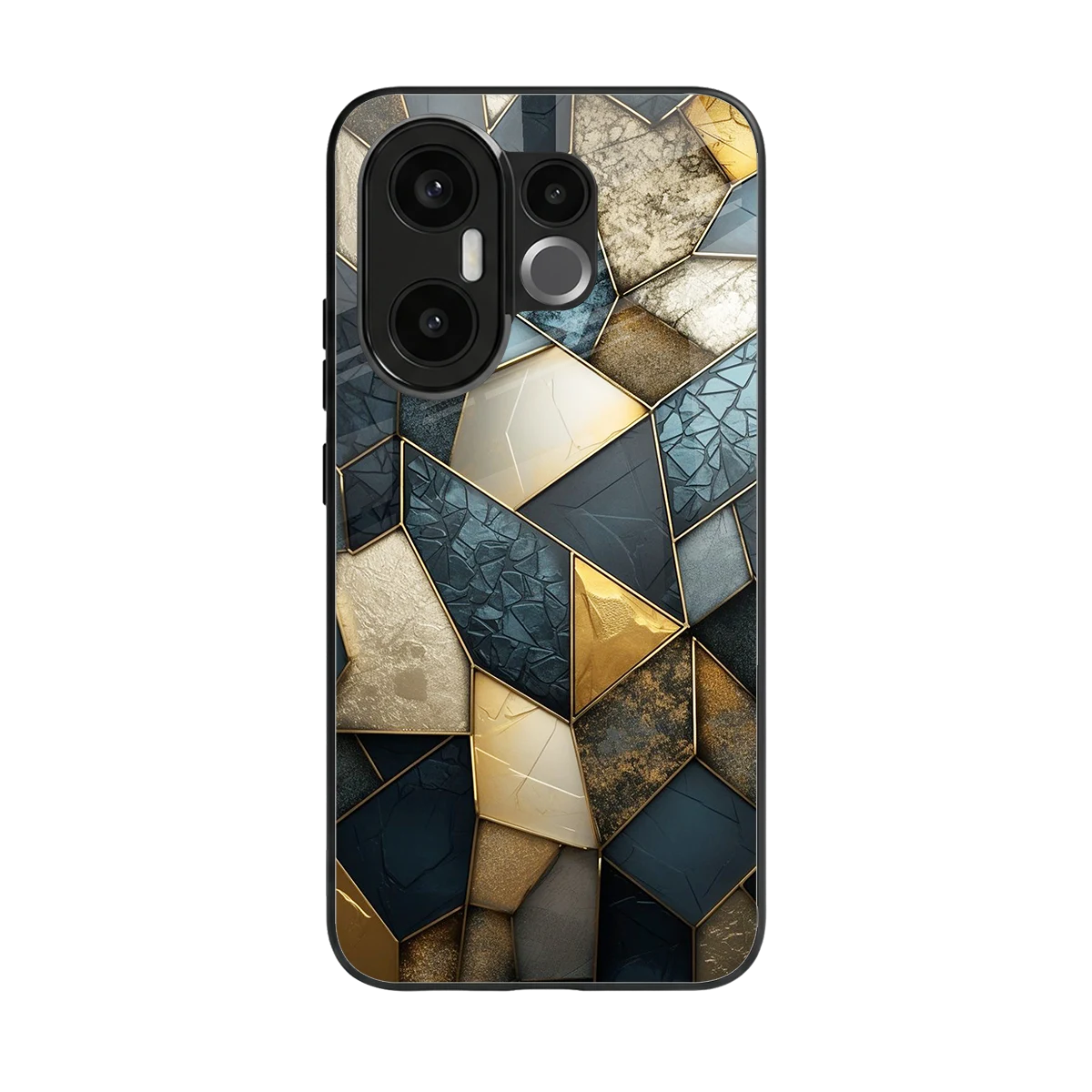 Celestial Stone back phone cover | glass case for vivo x200 fe
