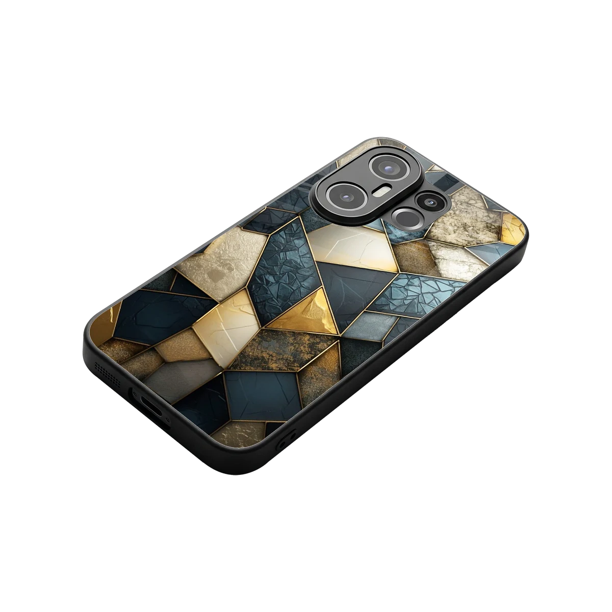Celestial Stone stylish phone case for vivo x200 fe | glossy glass and slim fit
