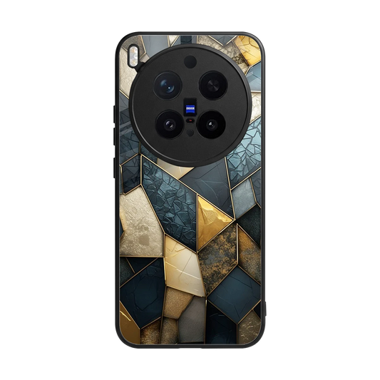 Celestial Stone back phone cover | glass case for vivo x300 pro