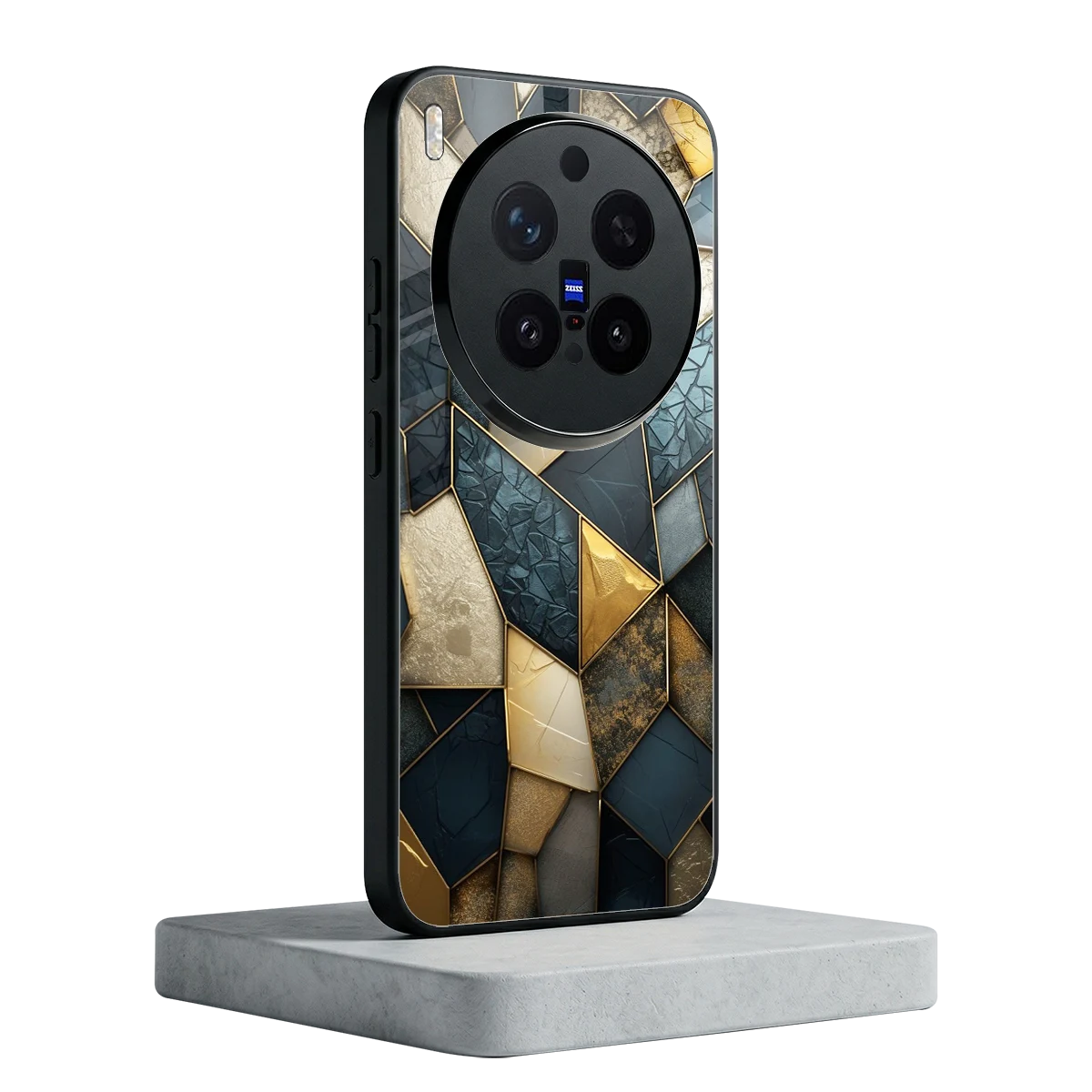 Celestial Stone vivo x300 pro mobile cover | shockproof glass phone case