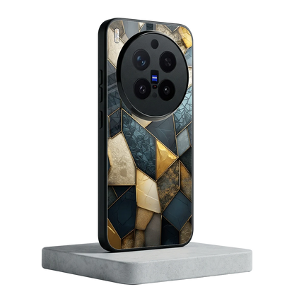 Celestial Stone vivo x300 pro mobile cover | shockproof glass phone case