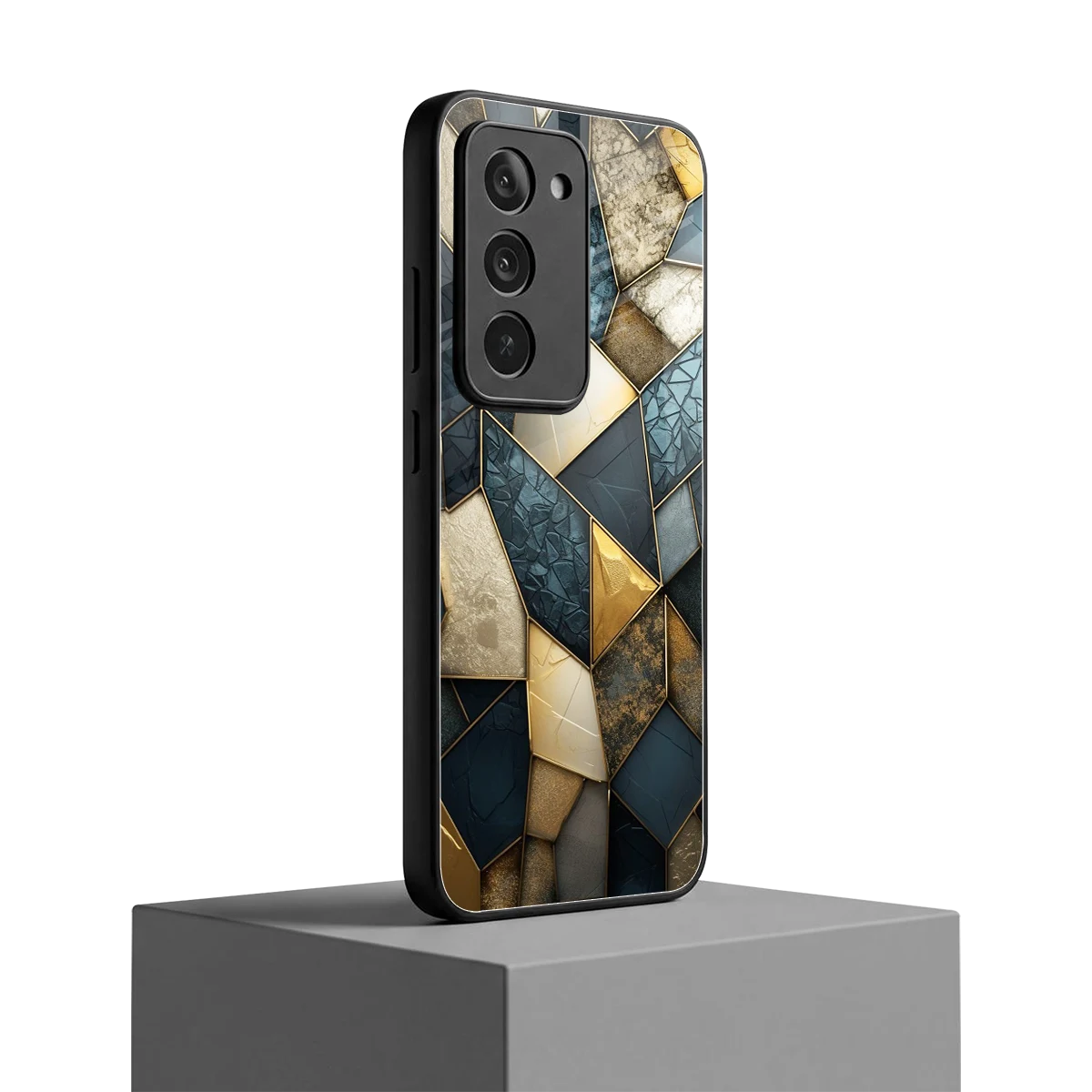 Celestial Stone redmi 15 5g mobile cover | shockproof glass phone case