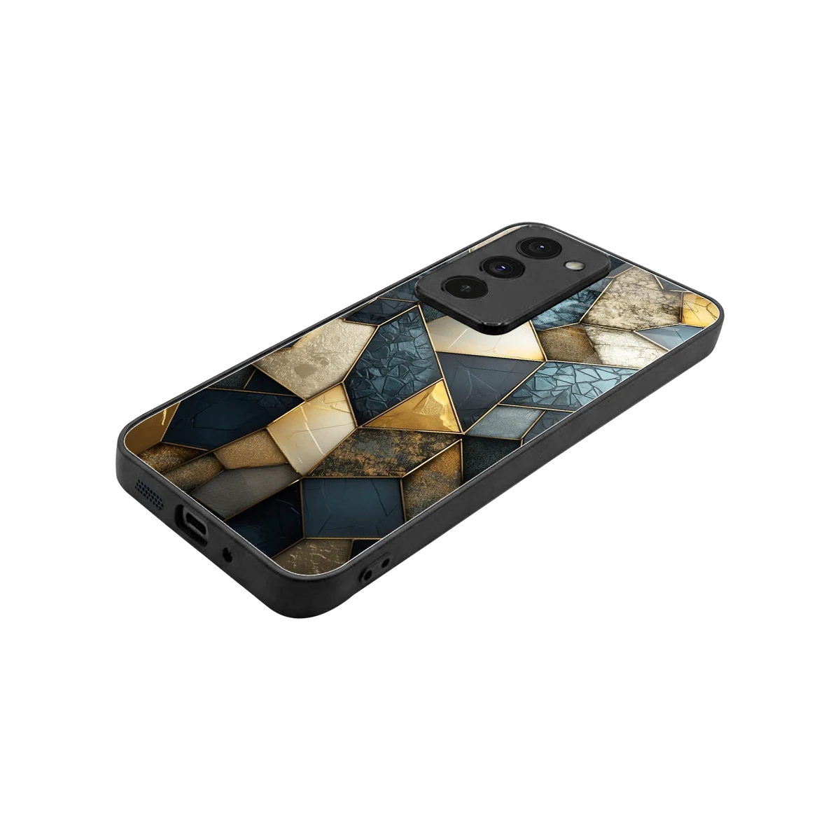 Celestial Stone stylish phone case for redmi 15 5g | glossy glass and slim fit