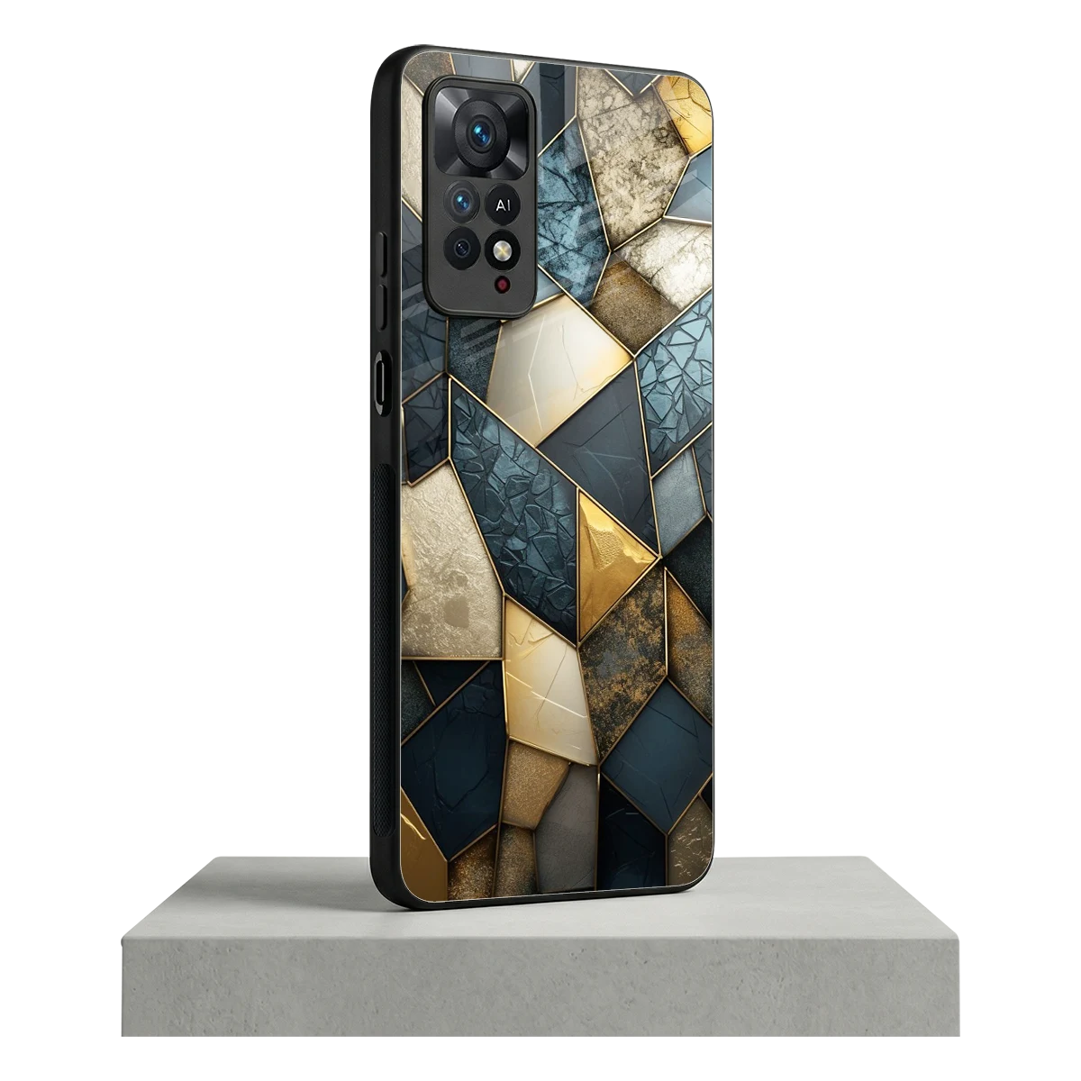 Celestial Stone redmi note 11 pro mobile cover | shockproof glass phone case