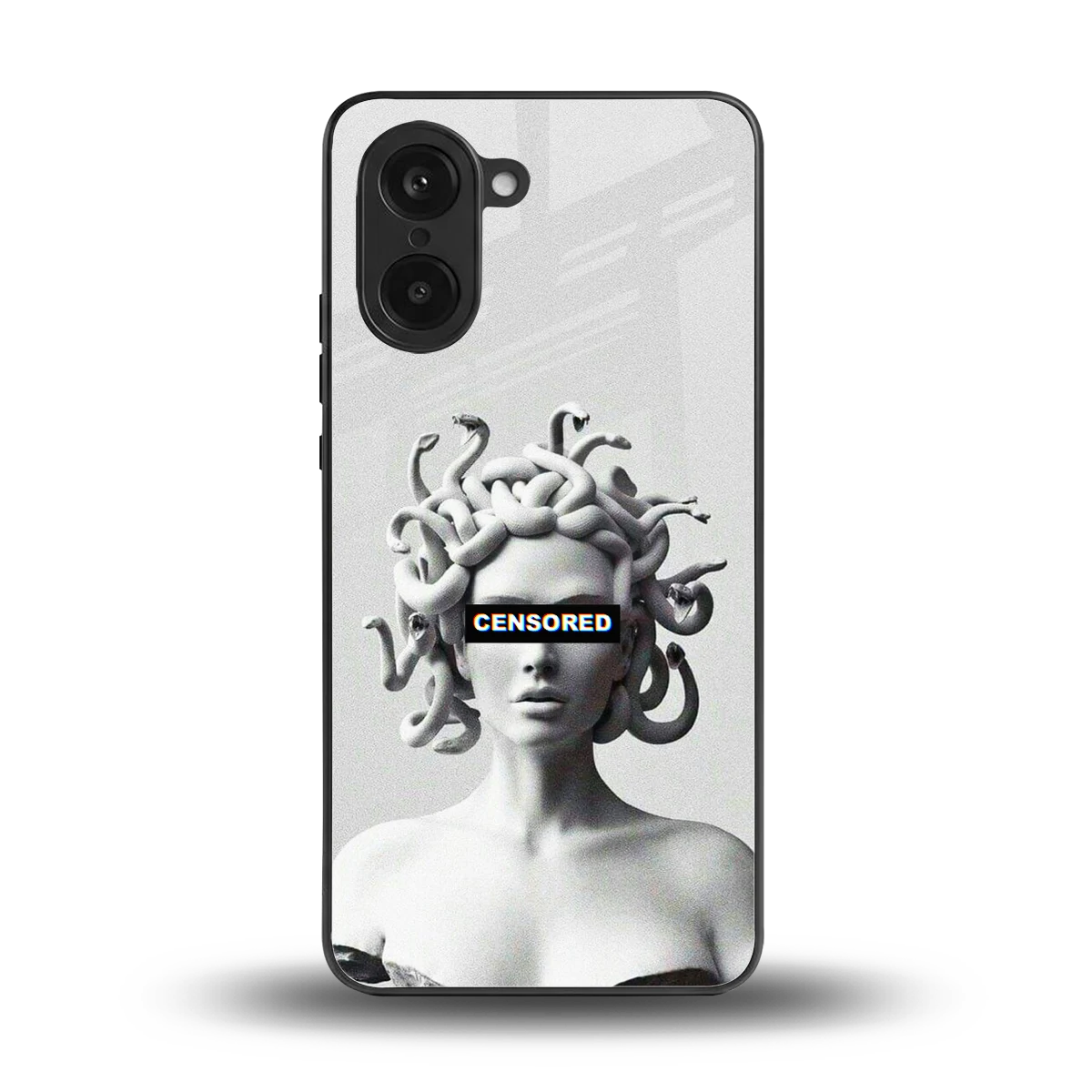 Censored back phone cover | glass case for oneplus nord ce5 5g