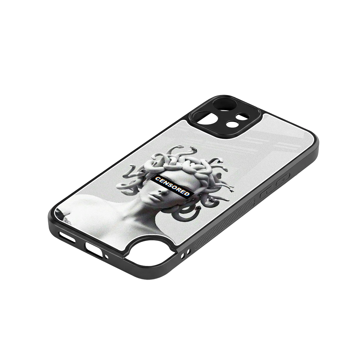 Censored stylish phone case for cmf nothing phone 2 pro | glossy glass and slim fit