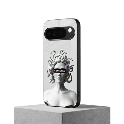 Censored google pixel 10 pro xl mobile cover | shockproof glass phone case