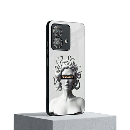 Censored motorola edge 40 neo 5g mobile cover | shockproof glass phone case