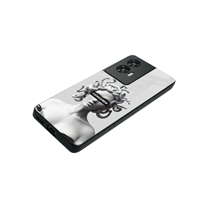 Censored stylish phone case for motorola edge 50 fusion | glossy glass and slim fit