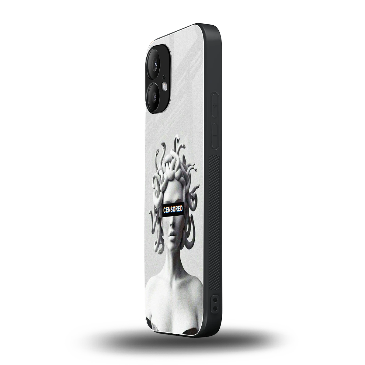 Censored nothing phone 2 mobile cover | shockproof glass phone case
