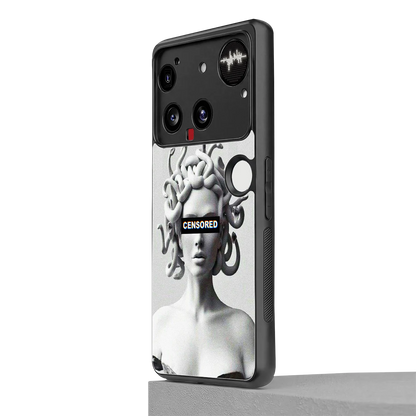 Censored nothing phone 3 mobile cover | shockproof glass phone case