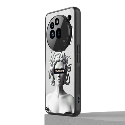 Censored nothing phone 3a pro mobile cover | shockproof glass phone case