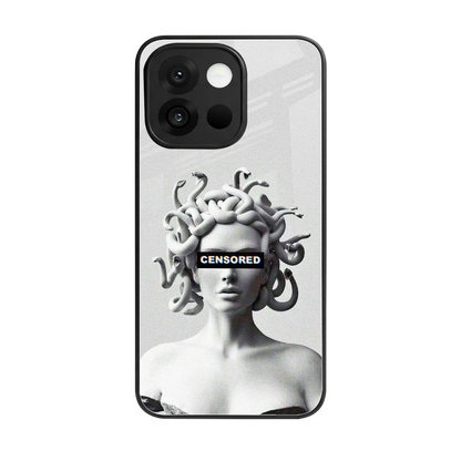 Censored back phone cover | glass case for oneplus 13s