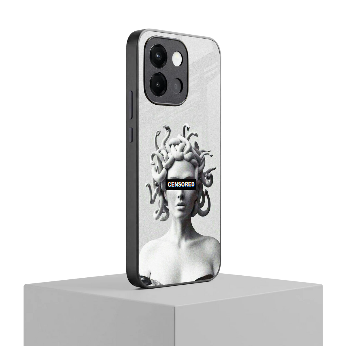Censored oneplus 13s mobile cover | shockproof glass phone case