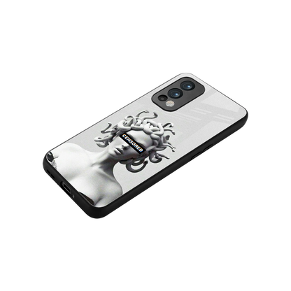 Censored stylish phone case for oneplus nord 2 | glossy glass and slim fit