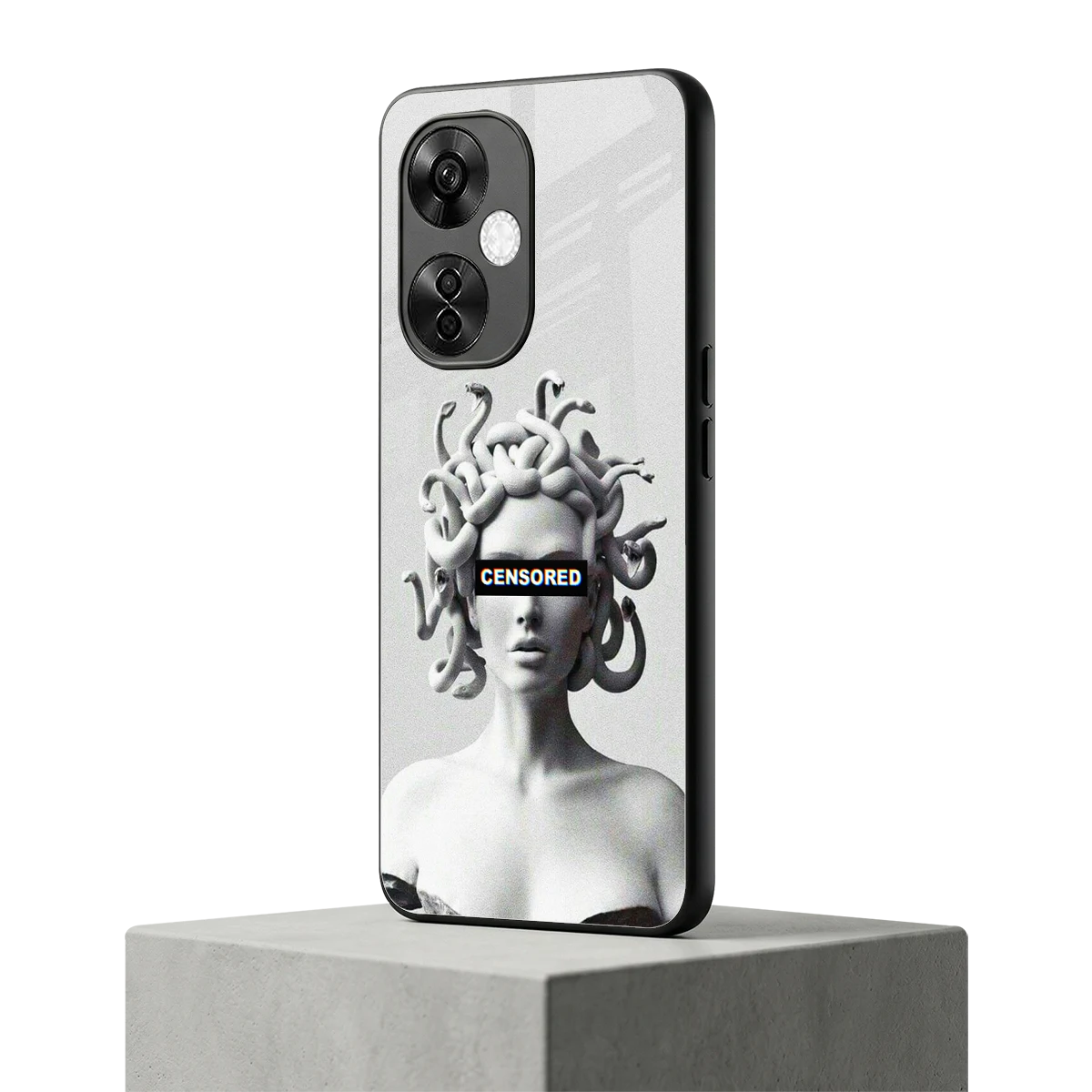 Censored oneplus nord ce 3 lite mobile cover | shockproof glass phone case