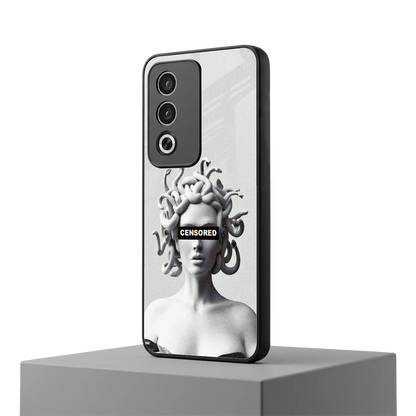 Censored oppo a3 pro mobile cover | shockproof glass phone case