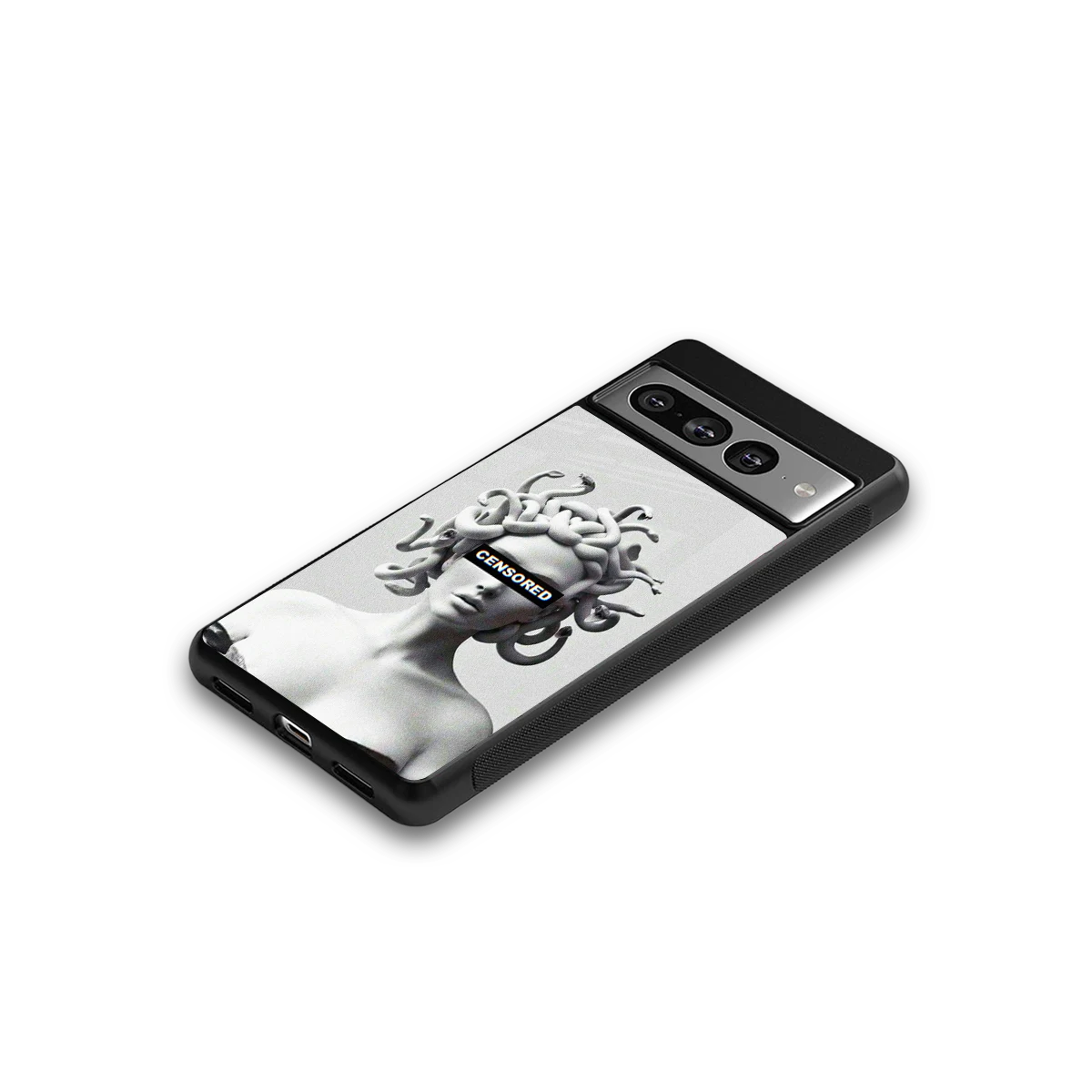 Censored google pixel 7 pro mobile cover | shockproof glass phone case