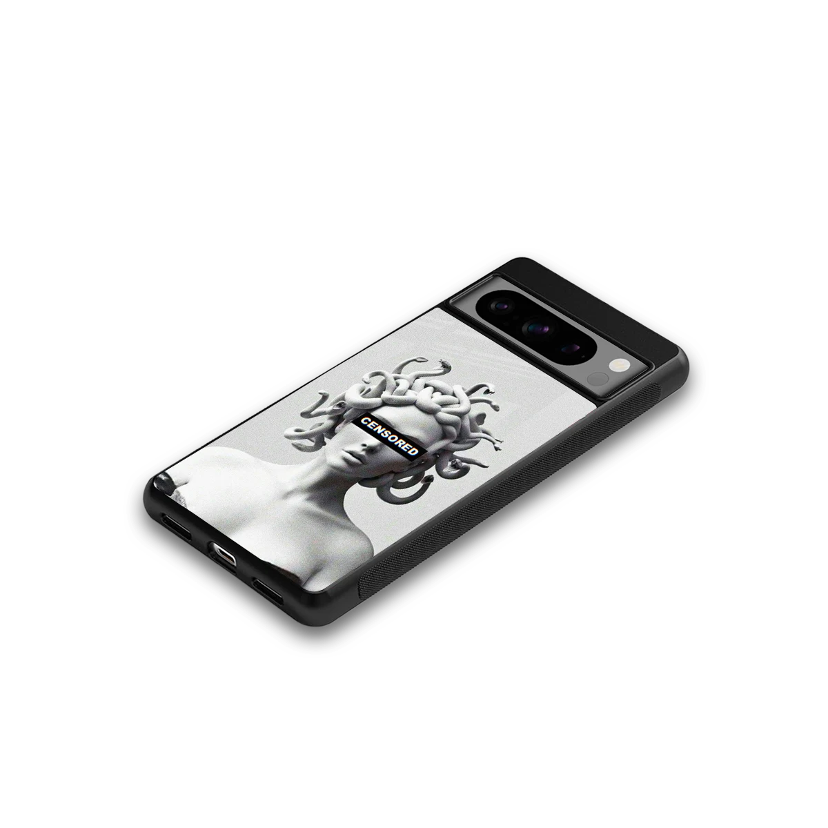 Censored google pixel 8 pro mobile cover | shockproof glass phone case