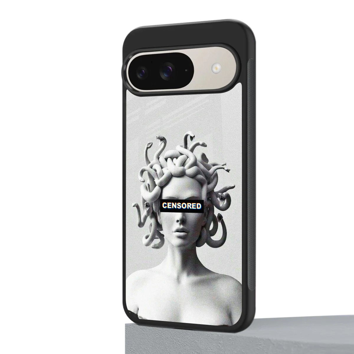 Censored google pixel 9 mobile cover | shockproof glass phone case