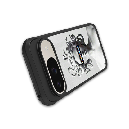 Censored stylish phone case for google pixel 9 | glossy glass and slim fit
