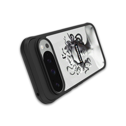 Censored stylish phone case for google pixel 9 pro xl | glossy glass and slim fit