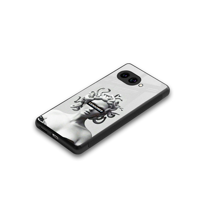 Censored stylish phone case for google pixel 10a | glossy glass and slim fit