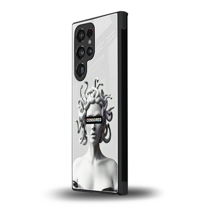 Censored samsung galaxy s23 ultra mobile cover | shockproof glass phone case