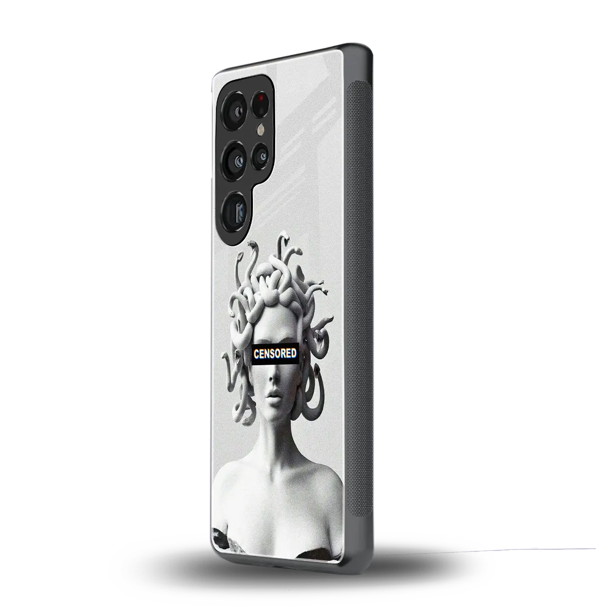 Censored samsung galaxy s25 ultra mobile cover | shockproof glass phone case