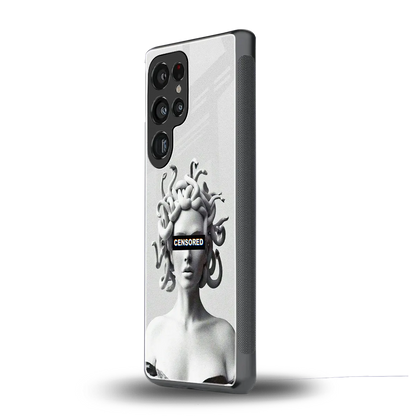 Censored samsung galaxy s25 ultra mobile cover | shockproof glass phone case