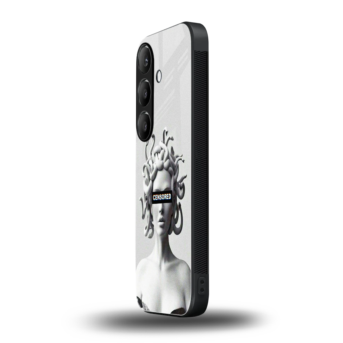 Censored samsung galaxy s25 mobile cover | shockproof glass phone case