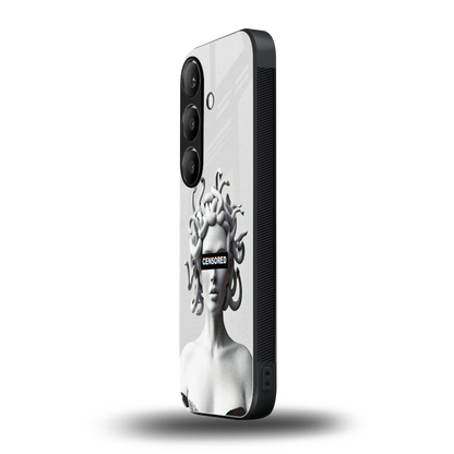 Censored samsung galaxy s24 mobile cover | shockproof glass phone case