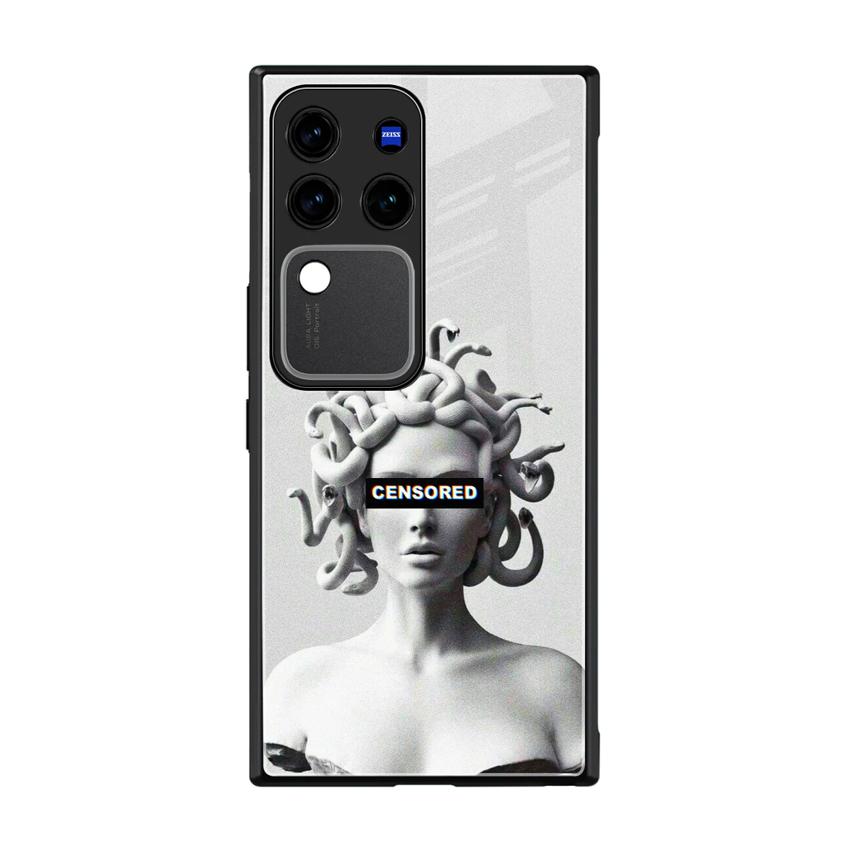 Censored back phone cover | glass case forvivo v30 pro