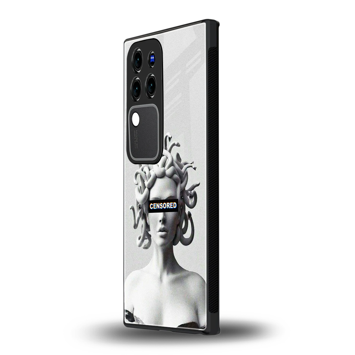 Censoredvivo v30 pro mobile cover | shockproof glass phone case