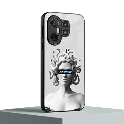Censored vivo x200 fe mobile cover | shockproof glass phone case