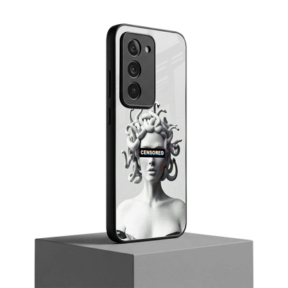 Censored redmi 15 5g mobile cover | shockproof glass phone case