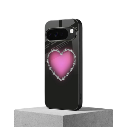 Chained Heart google pixel 10 pro xl mobile cover | shockproof glass phone case