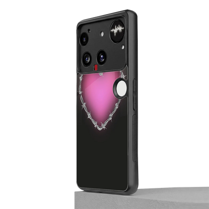 Chained Heart nothing phone 3 mobile cover | shockproof glass phone case