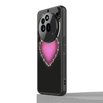 Chained Heart nothing phone 3a pro mobile cover | shockproof glass phone case