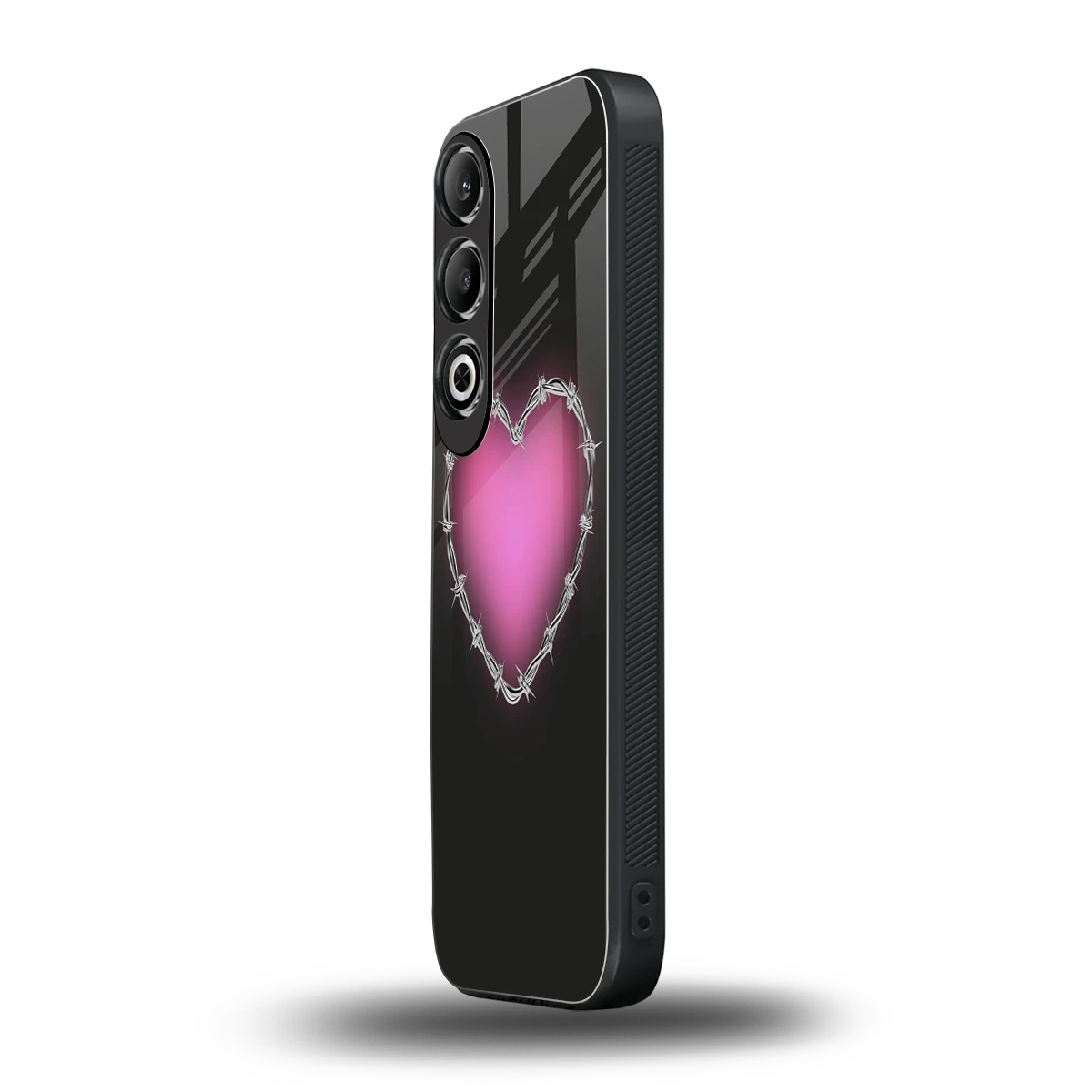 Chained Heart oneplus nord ce 4 mobile cover | shockproof glass phone case
