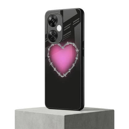 Chained Heart oneplus nord ce 3 lite mobile cover | shockproof glass phone case